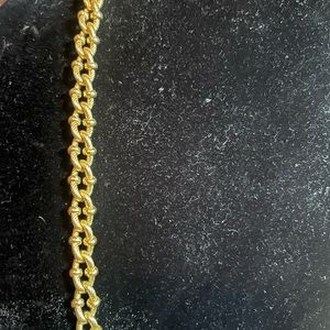 Givenchy brilliant gold chain necklace 24”